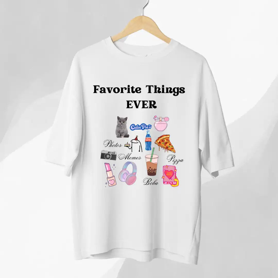 Favorite Things Oversize T-Shirt