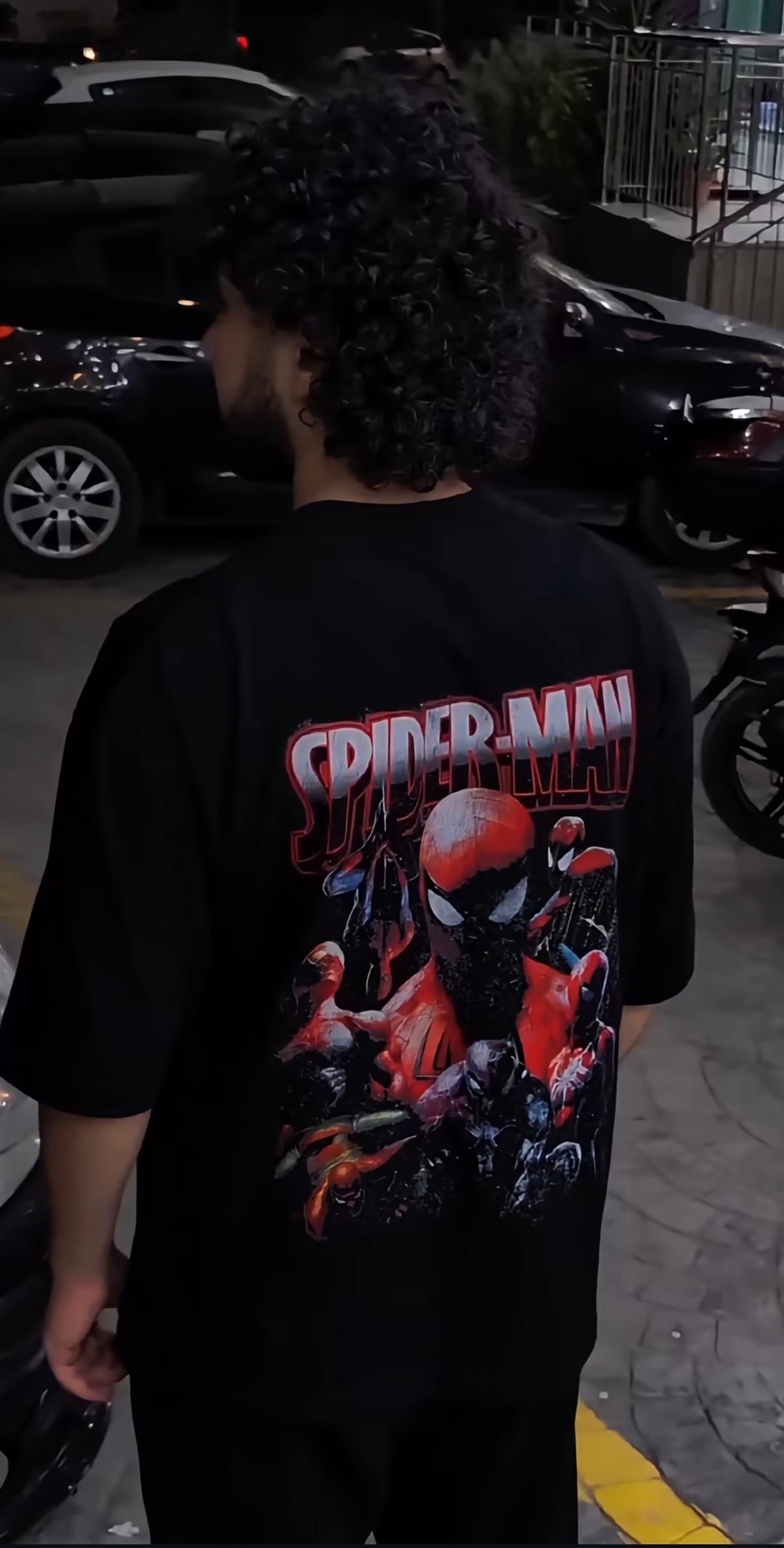 Spider Man Oversize T-Shirt