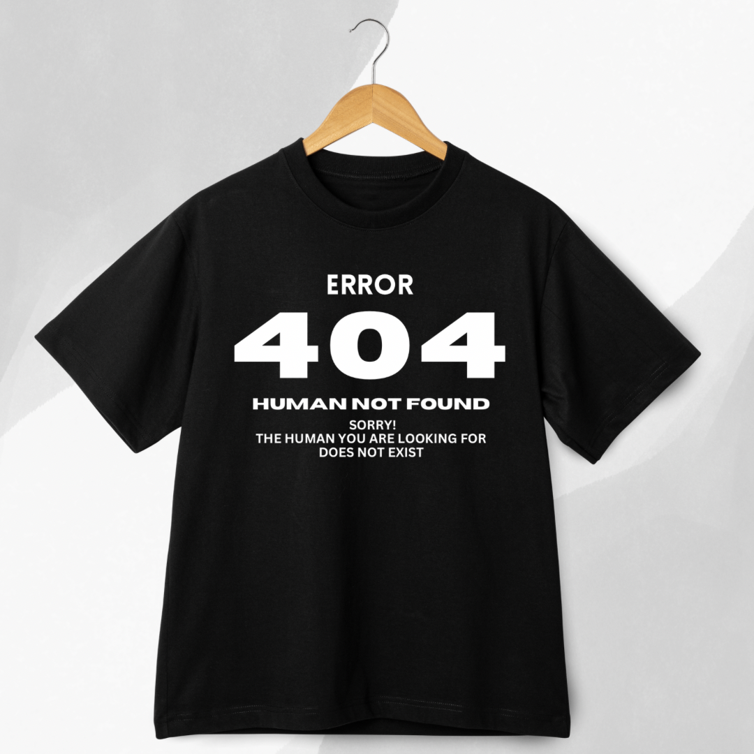 ERROR 404 Oversize T-Shirt