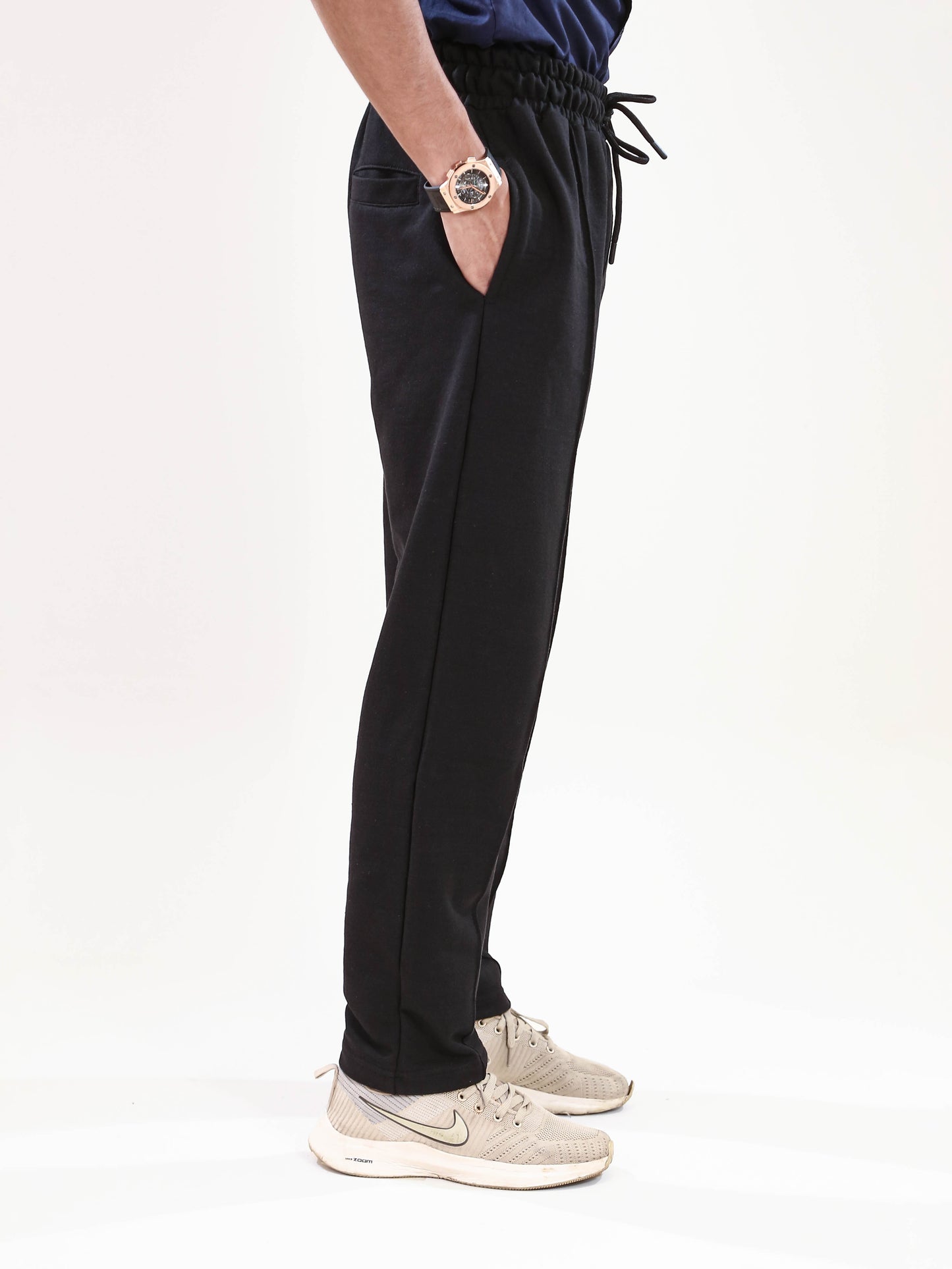Black Pleated Trouser