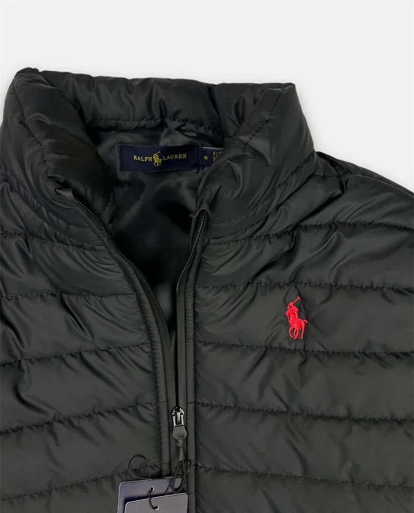 RL Full Sleeves Premium Puffer Jacket (Black)