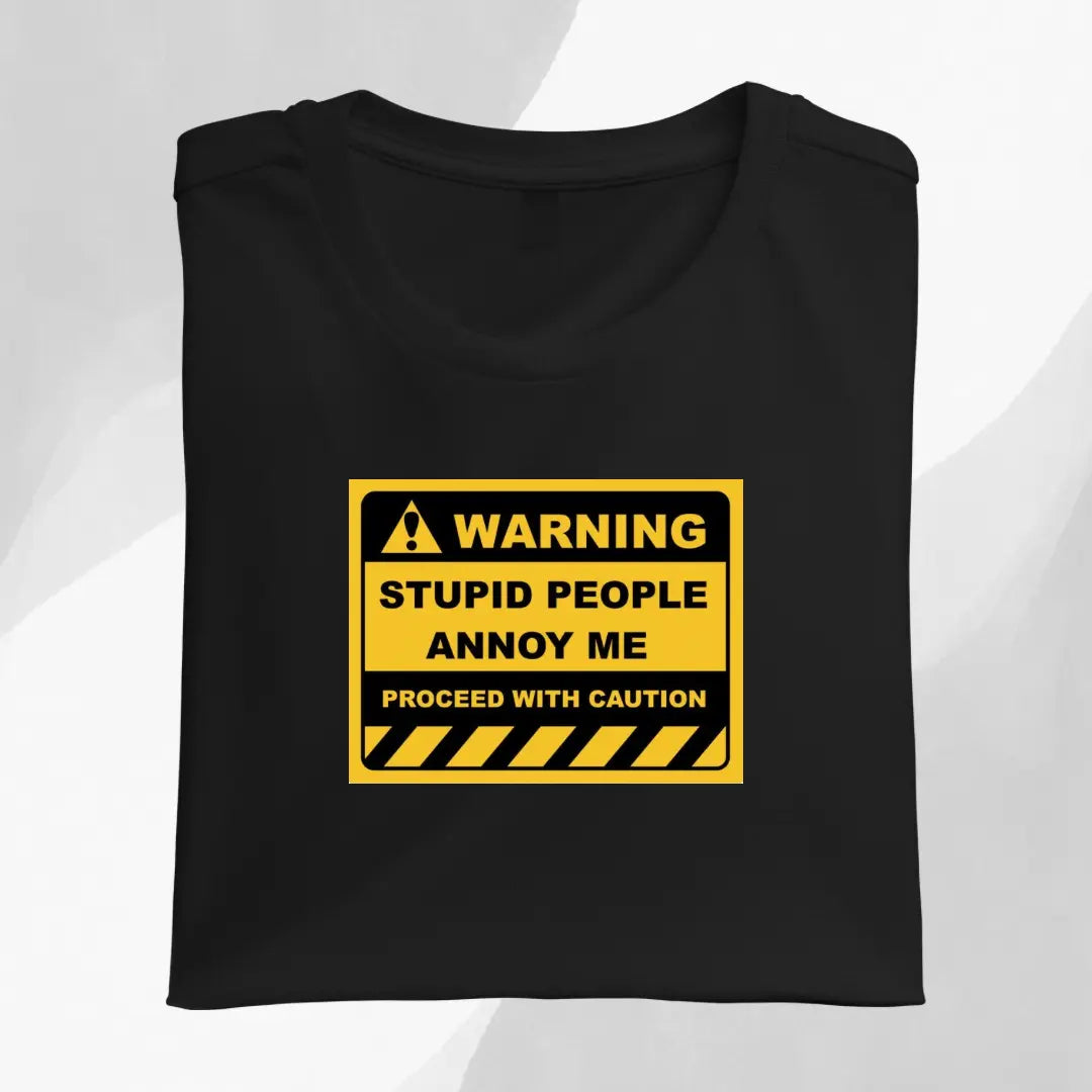 Warning Graphic Tee