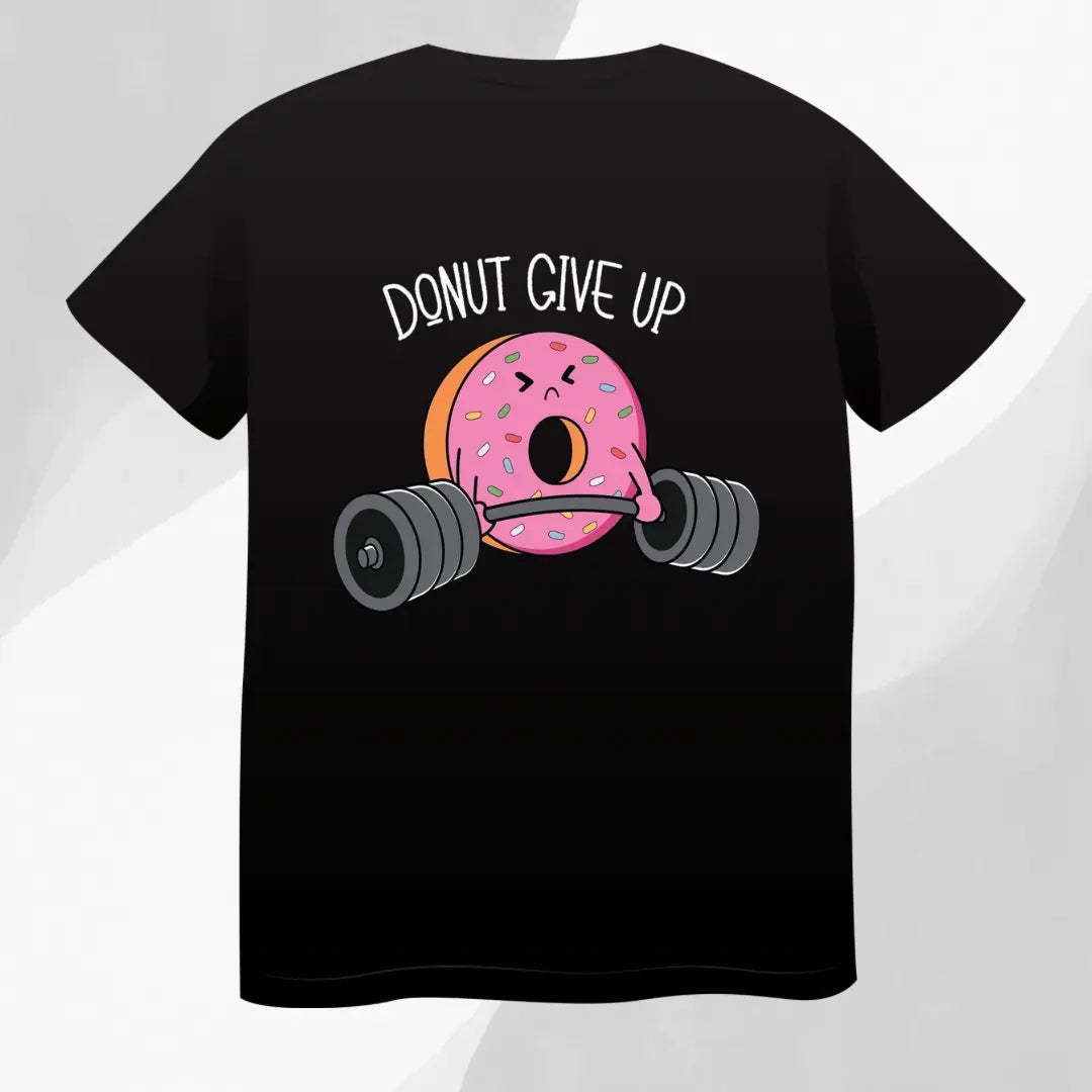 DONUT GIVE UP Graphic Tee