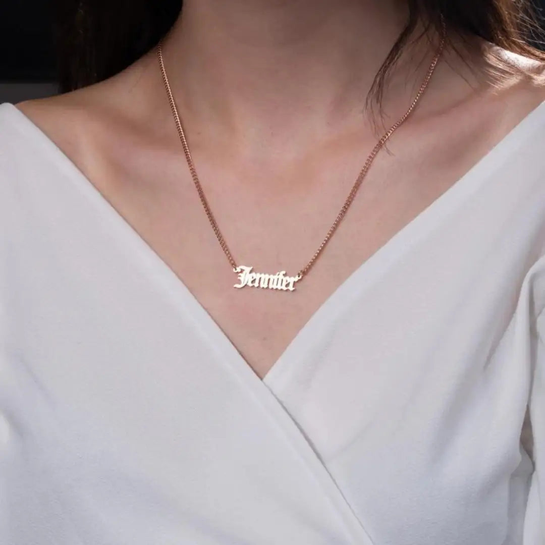 Roman English Necklace