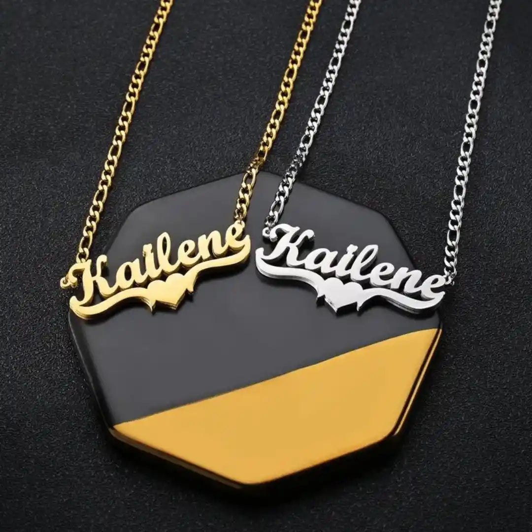 Heart Name Necklace