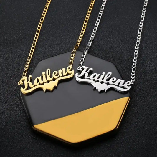 Heart Name Necklace