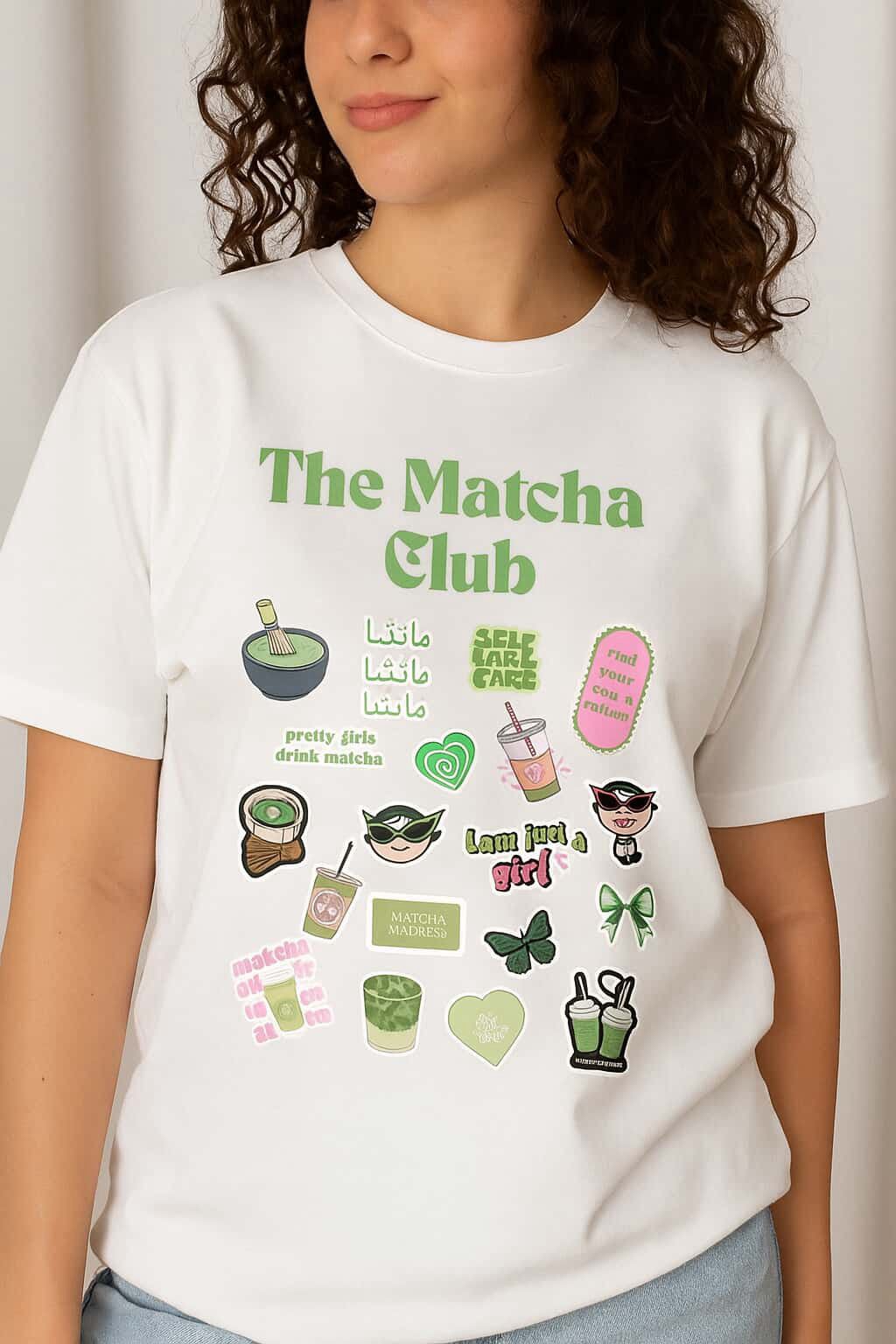 The Matcha Club Oversize T-Shirt